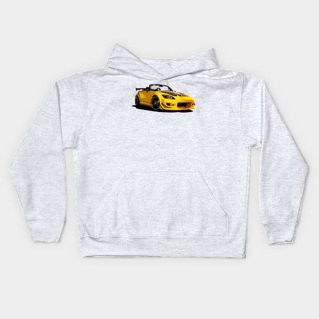 Honda S2000 S2k Custom Kids Hoodie by antipc